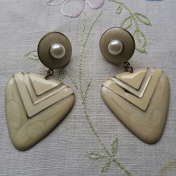 ♦ 3 for $15 Vintage Statement Earrings - Picture 7 of 7